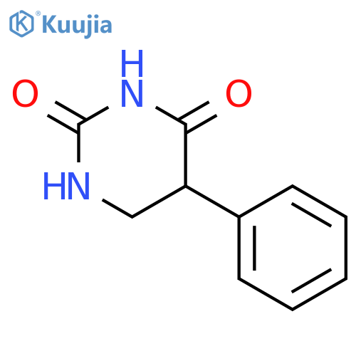 2,4(1H,3H)-Pyrimidinedione, dihydro-5-phenyl- structure