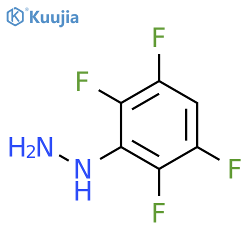 2,3,5,6-tetrafluorophenylhydrazine structure