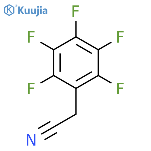 2-(Pentafluorophenyl)acetonitrile structure
