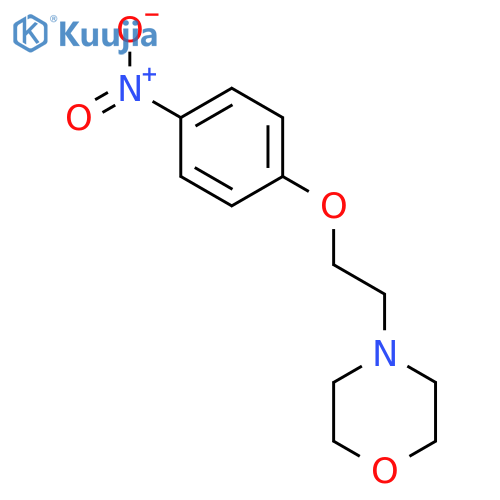 4-(2-(4-Nitrophenoxy)ethyl)morpholine structure
