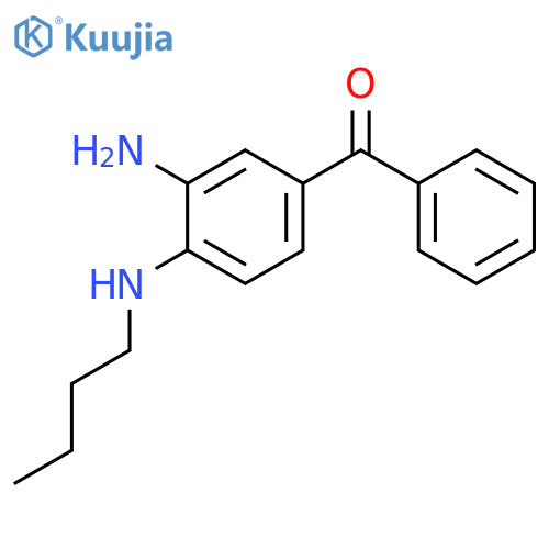 Methanone, [3-amino-4-(butylamino)phenyl]phenyl- structure
