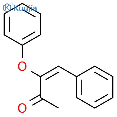 3-BUTEN-2-ONE, 3-PHENOXY-4-PHENYL- structure