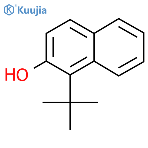 1-tert-Butylnaphthalen-2-ol structure