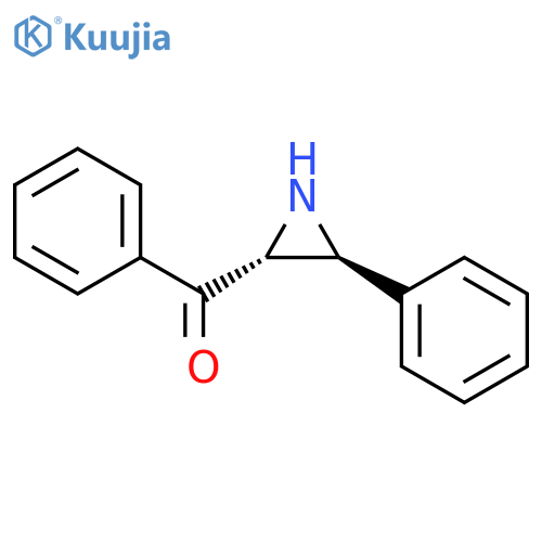 rac-(2R,3S)-2-benzoyl-3-phenylaziridine, trans structure