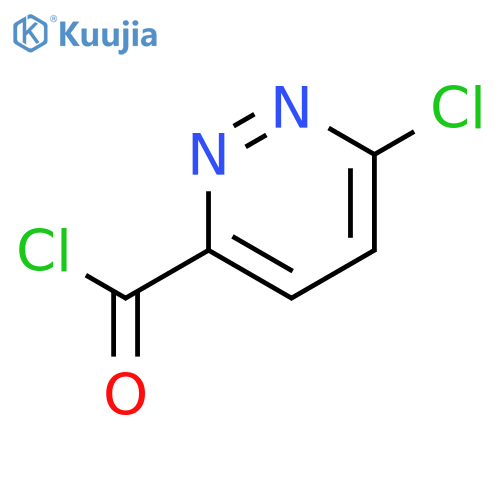 6-chloropyridazine-3-carbonyl chloride structure