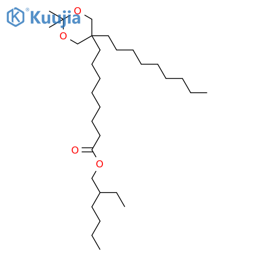 1,3-DIOXANE-5-OCTANOIC ACID, 2,2-DIMETHYL-5-NONYL-, 2-ETHYLHEXYL ESTER structure