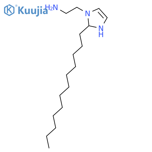 2-(2-Dodecyl-2,3-dihydro-1H-imidazol-1-yl)ethan-1-amine structure