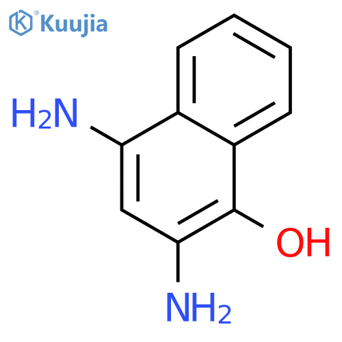 2,4-diamino-1-naphthol structure