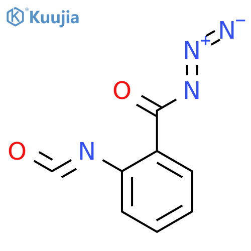 BENZOYL AZIDE, 2-ISOCYANATO- structure