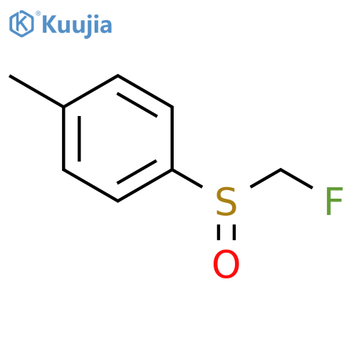 1-[(fluoromethyl)sulfinyl]-4-methylbenzene structure