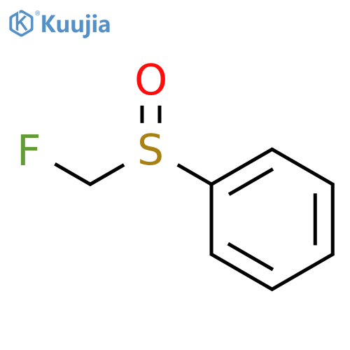 Benzene,[(fluoromethyl)sulfinyl]- structure