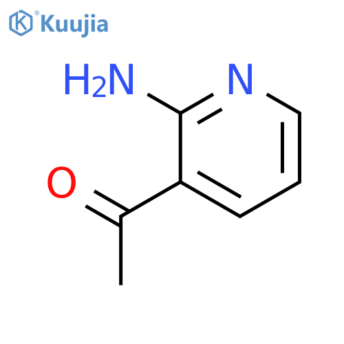 1-(2-aminopyridin-3-yl)ethan-1-one structure