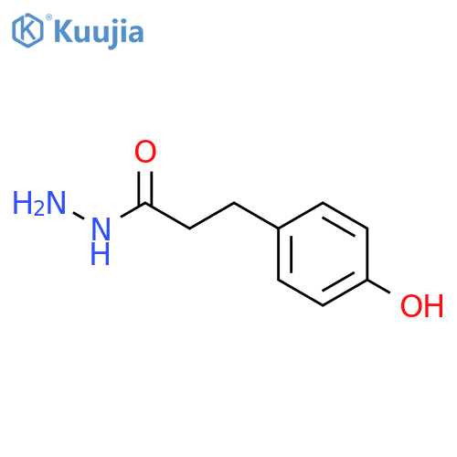 3-(4-Hydroxyphenyl)propanohydrazide structure
