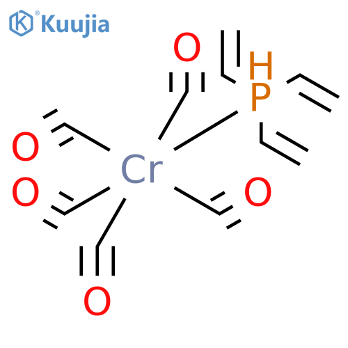 Chromium, pentacarbonyl(triethenylphosphine)-, (OC-6-22)- structure