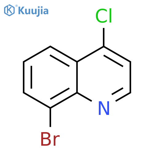 8-Bromo-4-chloroquinoline structure