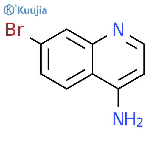 4-Amino-7-bromoquinoline structure