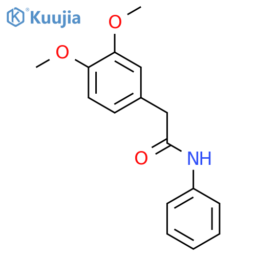 2-(3,4-dimethoxyphenyl)-N-phenylacetamide structure