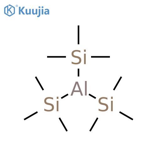 ALUMINUM, TRIS(TRIMETHYLSILYL)- structure