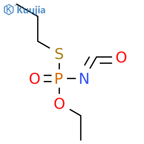 Phosphorisocyanatidothioic acid, O-ethyl S-propyl ester structure
