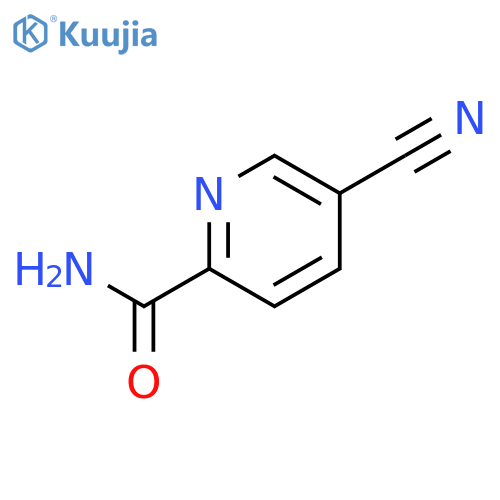 5-cyano-2-Pyridinecarboxamide structure