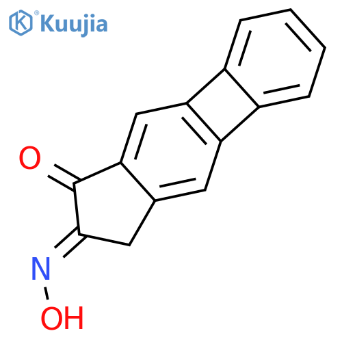 1H-CYCLOPENTA[B]BIPHENYLENE-1,2(3H)-DIONE, 2-OXIME structure