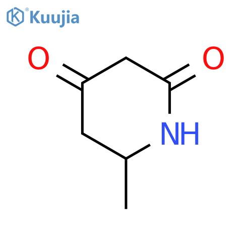 (6S)-6-methyl-2,4-Piperidinedione structure