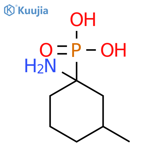 Phosphonic acid, (1-amino-3-methylcyclohexyl)- structure