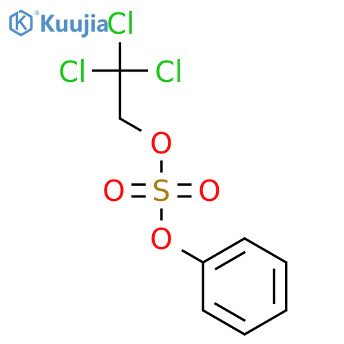 Sulfuric acid, phenyl 2,2,2-trichloroethyl ester structure