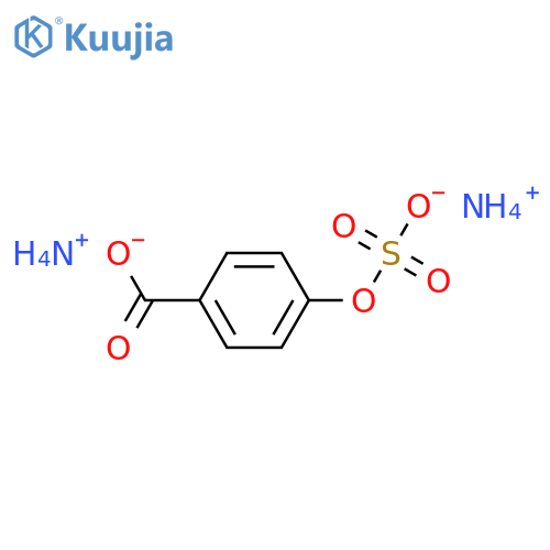 4-(Sulfooxy)-benzoic Acid Diammonium Salt structure