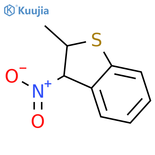 Benzo[b]thiophene, 2,3-dihydro-2-methyl-3-nitro- structure