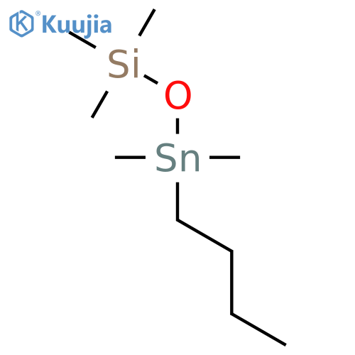 Butyl, 4-[dimethyl[(trimethylsilyl)oxy]stannyl]- structure