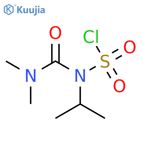 SULFAMOYL CHLORIDE, [(DIMETHYLAMINO)CARBONYL](1-METHYLETHYL)- structure