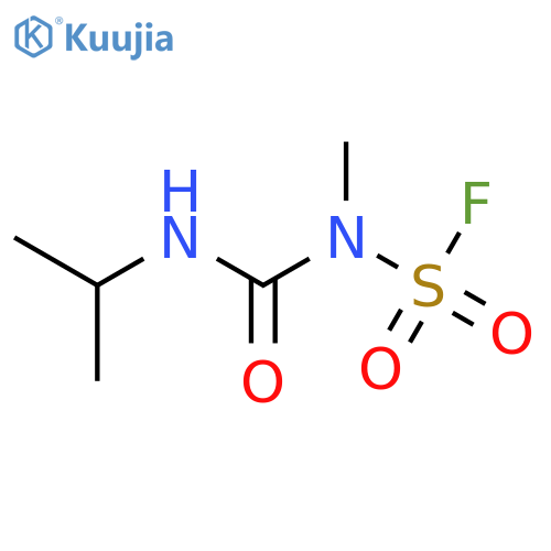 Sulfamoyl fluoride, methyl[[(1-methylethyl)amino]carbonyl]- structure