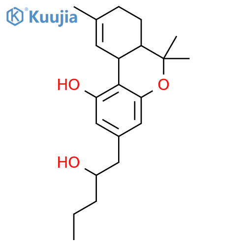 6H-Dibenzo[b,d]pyran-3-ethanol,6a,7,8,10a-tetrahydro-1-hydroxy-6,6,9-trimethyl-a-propyl- structure