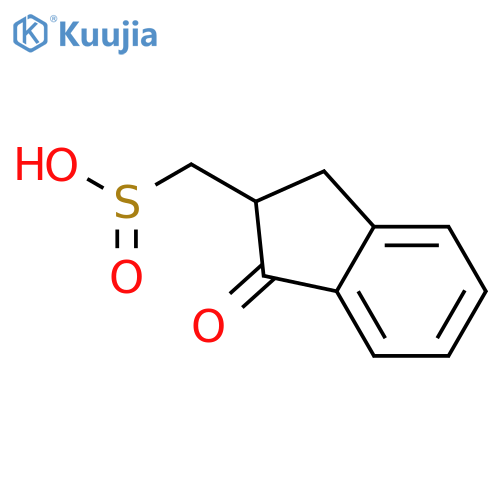 1H-INDENE-2-METHANESULFINIC ACID, 2,3-DIHYDRO-1-OXO- structure