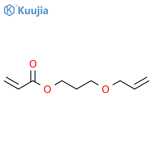 2-Propenoic acid, 3-(2-propen-1-yloxy)propyl ester structure