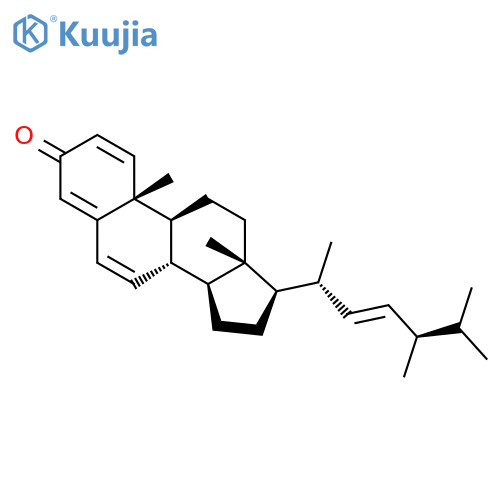 ERGOSTA-1,4,6,22-TETRAEN-3-ONE, (22E)- structure