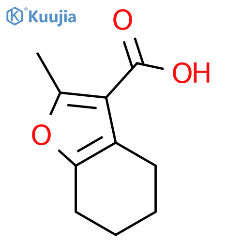 2-Methyl-4,5,6,7-tetrahydro-benzofuran-3-carboxylic Acid structure