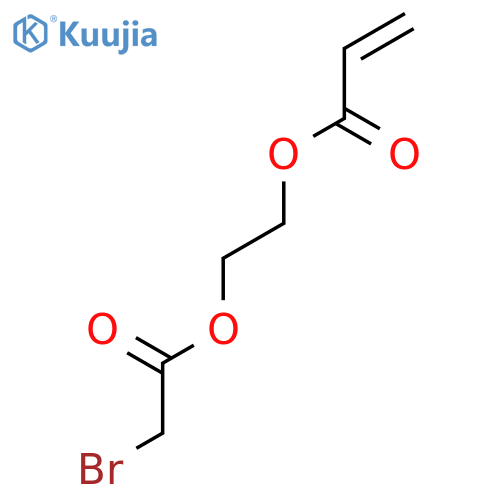 2-[(Bromoacetyl)oxy]ethyl prop-2-enoate structure