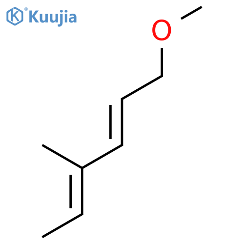 2,4-Hexadiene, 1-methoxy-4-methyl- structure