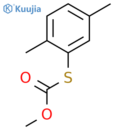 CARBONOTHIOIC ACID, S-(2,5-DIMETHYLPHENYL) O-METHYL ESTER structure