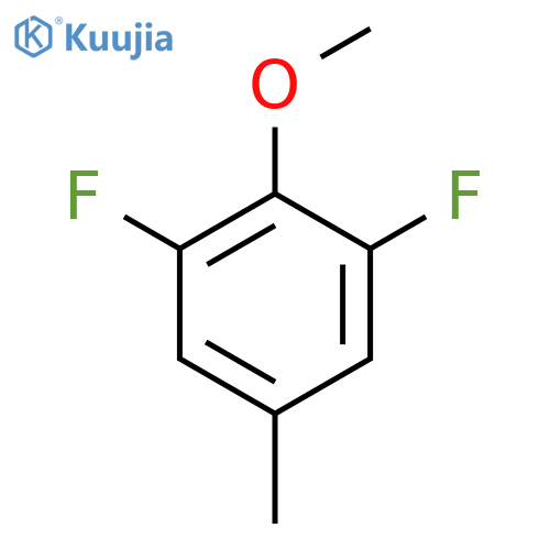 2,6-Difluoro-4-methylanisole structure