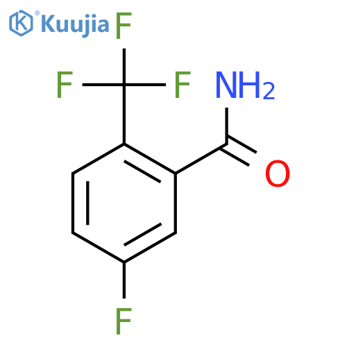 5-Fluoro-2-(trifluoromethyl)benzamide structure