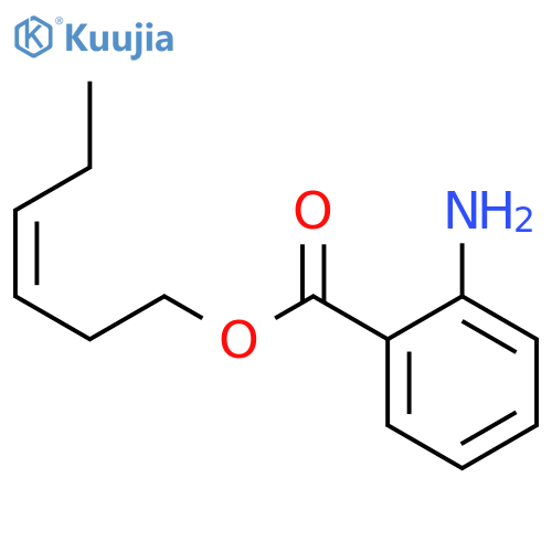 3-Hexen-1-ol,1-(2-aminobenzoate), (3Z)- structure