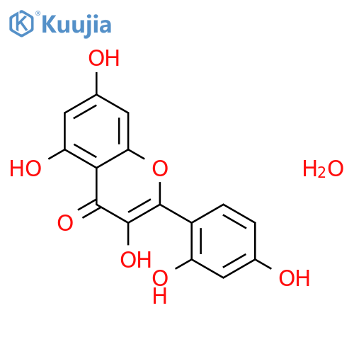 Morin hydrate structure