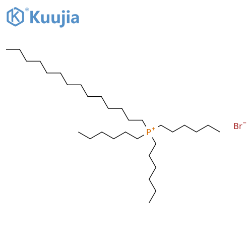 Phosphonium, trihexyltetradecyl-, bromide structure