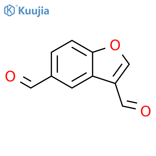 3,5-Benzofurandicarboxaldehyde structure