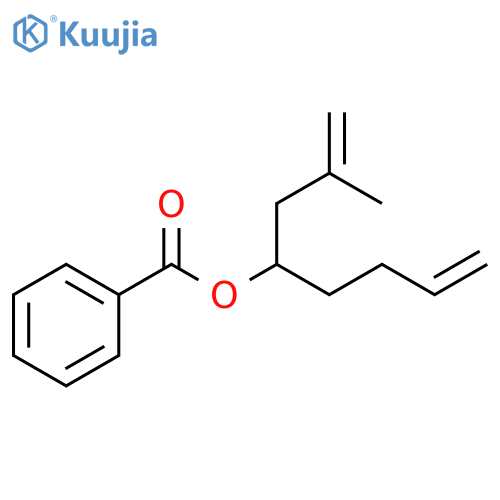 1,7-Octadien-4-ol, 2-methyl-, benzoate structure