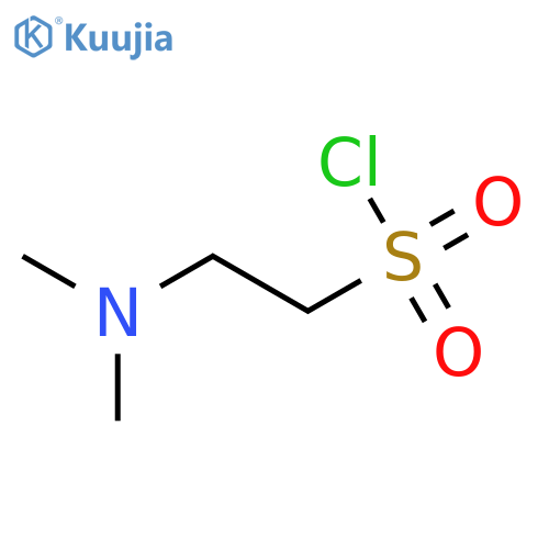 2-(dimethylamino)ethane-1-sulfonyl chloride structure