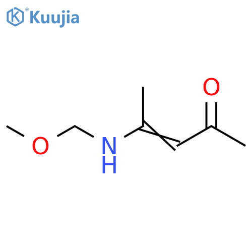 3-Penten-2-one,4-[(methoxymethyl)amino]- structure